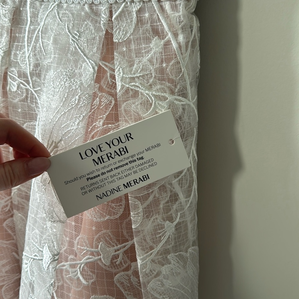Nadine Merabi Olivia White dress - Picture 2 of 4